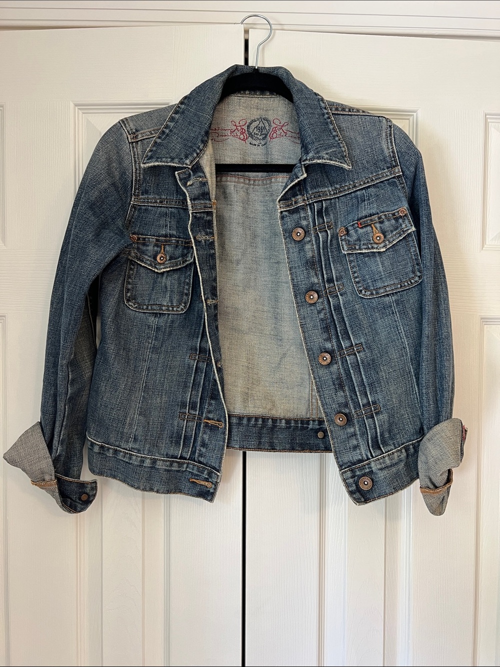 Classic Blue Denim Jean Jacket - Women's